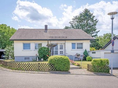 Sehr gepflegtes Einfamilienhaus mit Einliegerwohnung in Top Lage von Dielheim, Baiertaler Berg