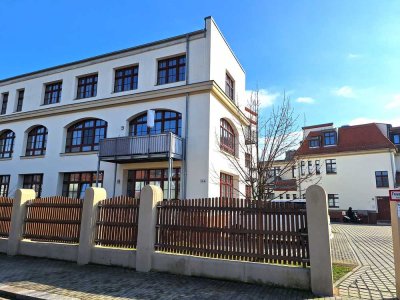 Neuwertige 3-Raum EG-Loftwohnung in Denkmalensemble, ab 12.2025 frei