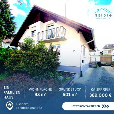 ❯ Familienidylle mit Garten - Familienfreundliches Einfamilienhaus mit Ausbaupotenzial in Dielheim ❮