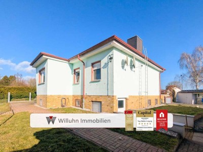 Wohnen, Gewerbe, Vermietung: Großes EFH + Nebenhaus | Solarthermie | Heizung & Dach: 2012!