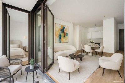 2-Zimmer Wohnung mit EBK: Hochparterre am Versailler Platz, nahe Barberini Museum