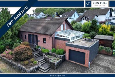 Wohnen im Grünen – Attraktives Einfamilienhaus mit großem Garten und Wintergarten in Flammersbach