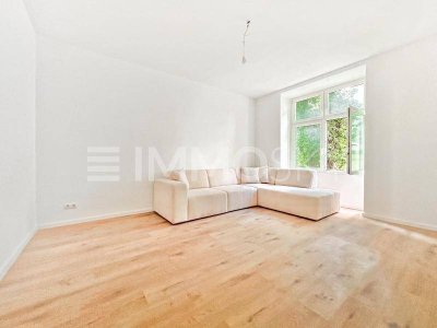 Grünblick nahe Elterleinplatz - Frisch renoviert!