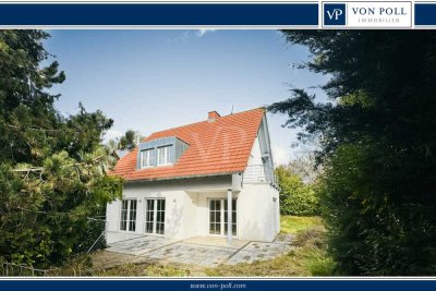 Eleganz am Feldrand – Designhaus mit Garage im Untergeschoss