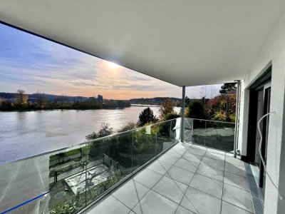 Wohnen über dem Ufer der Mosel !