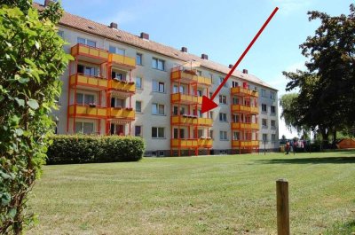 Löbau SÜD 1 Raum-Wohnung (35m²) mit Balkon im EG