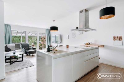 Modernes Familienglück Reihenmittelhaus KfW70 mit viel Platz, Dachterrasse, Garten & Carport