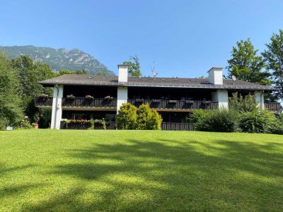 3-Zim. in Bestlage von Grainau mit unverbaubarem Zugspitzblick