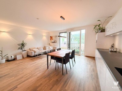 Moderne 3-Zimmer-Wohnung | Balkon | Designerausstattung &amp; unverbaubarem Grünblick in Wien Hütteldorf