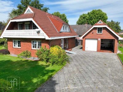 Großzügiges Einfamilienhaus mit Doppelgarage im Jemgumer Ortskern