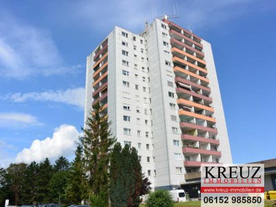 Renovierungsbedürftiges Appartement mit Blick über Groß-Gerau