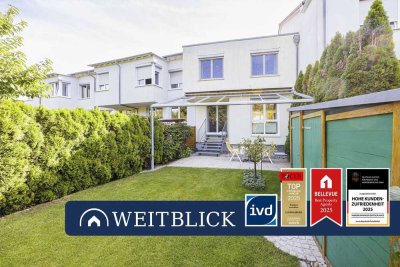 WEITBLICK: Wohlfühloase mit Traumgarten!