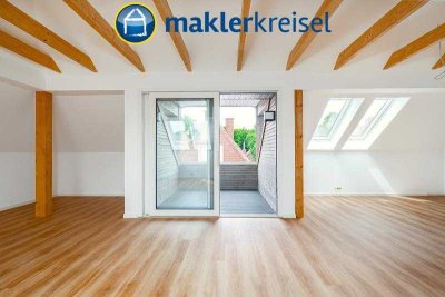 LICHT & LUFT – Dachgeschossjuwel mit Loggia & Charme! Barrierefrei & provisionsfrei
