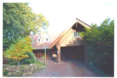 Jeden Tag Urlaub!  Das erste Holzhaus, Blockhaus, Einfamilienhaus mit Garten in Ochtrup