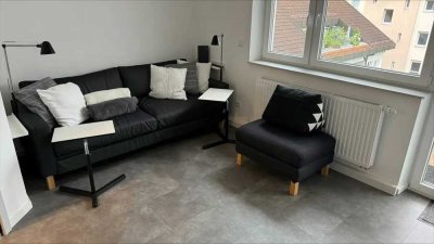 (NUR ZUR ZWISCHENMIETE) Große und vollmöblierte Wohnung in Toplage in Ulm