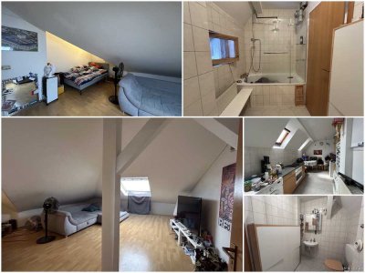 BIETERVERFAHREN - PROVISIONSFREI für Käufer - vermietete 2-ZKB im DG in Kaiserslautern