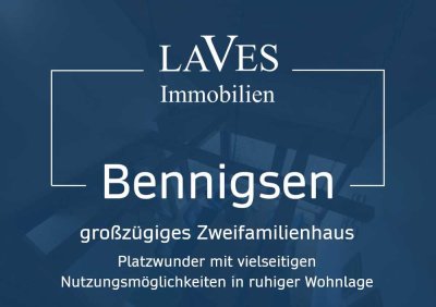 Bennigsen! Vielseitiges Mehrgenerationenhaus in ruhiger Wohnlage