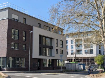 Wohnen am Rathausplatz: 3-Zi.-Wohnung mit gemütlichem Balkon und hohem Wohnkomfort in Leichlingen