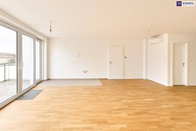 ERSTBEZUG! Exklusive Dachgeschoss-Maisonette mit zwei Südterrassen und spektakulärem Ausblick