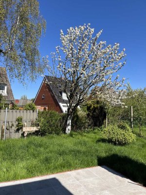 Idyllisches Inselhäuschen auf Borkum