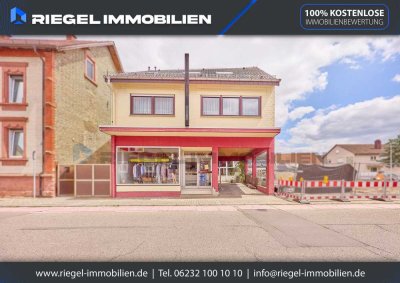 Sie hier? Wir auch! Vielseitiges Wohn- und Geschäftshaus mit Halle, Kapitalanlage oder Eigennutz