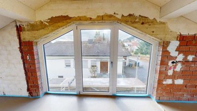 Erstbezug nach Ausbau - großzügige und helle Dachgeschosswohnung in Peiting