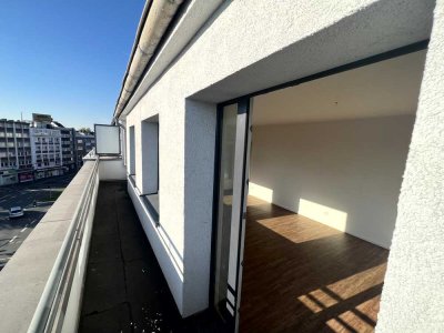 Citywohnung mit Flair – 2,5 Zimmer mit Balkon & Dachterrasse in Duisburg-Stadtmitte