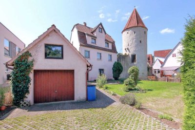 PROVISIONSFREI FÜR DEN KÄUFER Handwerkertraum in Bopfingen: EFH mit 412 m² Grund mitten in der Stadt