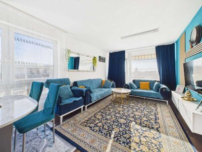 Vermietete 3 Zi. Wohnung mit Balkon