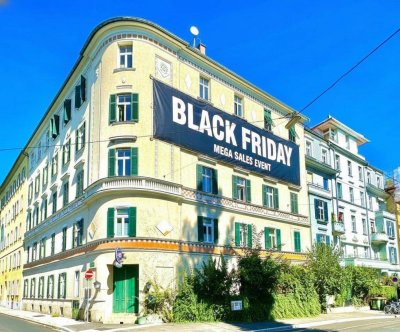 !BLACK FRIDAY AKTION! nur €218.000,- auf die charmante, wunderschöne Altbauwohnung im Herzen von Graz!