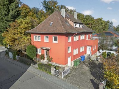 Freistehendes 3-Familienhaus mit großem Grundstück in Ettlingen-Spessart