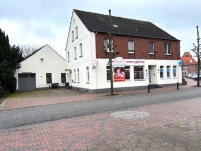 Investoren aufgepasst! Wohn- u. Geschäftshaus (ca. 420 m² Wohn- u. Gewerbefläche) in Aschendorf