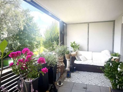 Barrierefreie 2,5-Zimmer Wohnung mit Balkon und Garage!