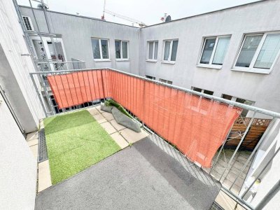 BALKONTRAUM | TOPLAGE NÄHE DONAUZENTRUM | HELLE SINGLE-WOHNUNG | U-BAHN-NÄHE