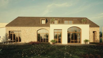 Wohnen im historischen 3-Seitenhof - 4-Raum / EG+OG / Erstbezug / Terrasse / ruhige Lage