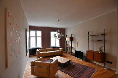 Wohnen auf Zeit: Möblierte 2,5-Zimmer-Wohnung mit EBK und Balkon in Kreuzberg, Berlin