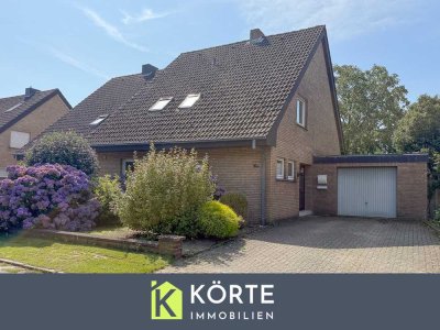 Lingen - Bramsche: Doppelhaushälfte mit 3 Schlafzimmern, Garten und Garage zu verkaufen!