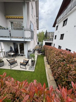 Vollständig renovierte 2-Zimmer-Wohnung mit Terrasse und Einbauküche in Niefern-Öschelbronn