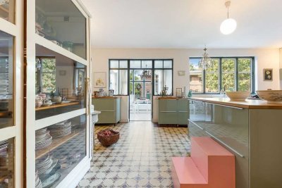 Saniertes Bauernhaus nordwestlich von Hamburg - Hofleben in Lohbarbek in solitärer Lage