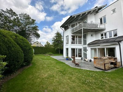 Pullach im Isartal, Einfamilienhaus für eine fünfköpfige Familie mit großem, sonnigen Garten!