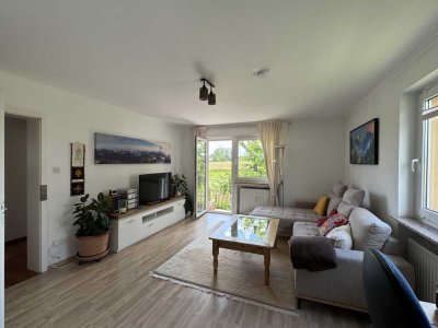 Großzügige 3-Zimmer-Wohnung mit Garten, EBK, Terrasse und Garage