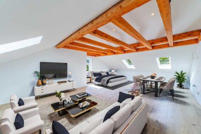 Reserviert! Top saniertes, stylisches Dachstudio (36 m²) – Modernes Wohnen für Individualisten