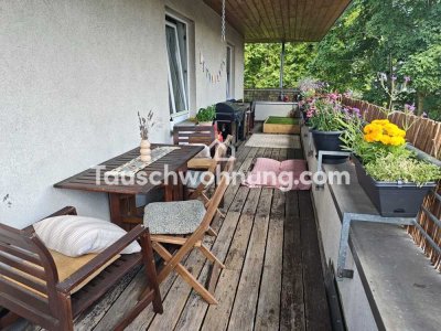 Tauschwohnung: Wunderschöne Wohnung mit riesiger Terrasse