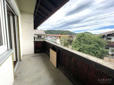 Helle 3 Zimmer-Wohnung mit Balkon und Garage in Hausham