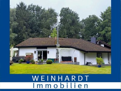 Traumhafter U-Bungalow in Oldendorf mit großem Naturgrundstück