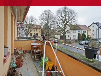 Geräumige 5 ZKB Wohnung mit EBK, Balkon & 2 Stellplätzen direkt amBahnhof MA-Friedrichfeld