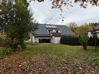 Exklusive, gepflegte 3,5-Raum-EG-Wohnung mit Balkon und Einbauküche in Wandlitz