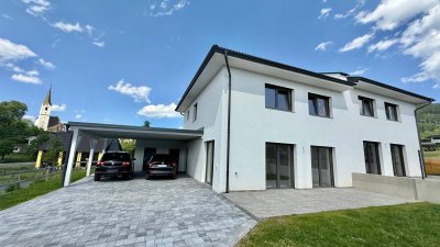 Maria Saal - St. Michael: Erstbezugs-Doppelhaushälfte SÜD-WEST Haus "A" mit TOP-Ausstattung