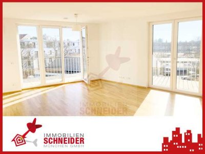 IMMOBILIEN SCHNEIDER - PASING neuwertiges 1 Zi.-App. mit Einbauküche und sonniger Dachterrasse