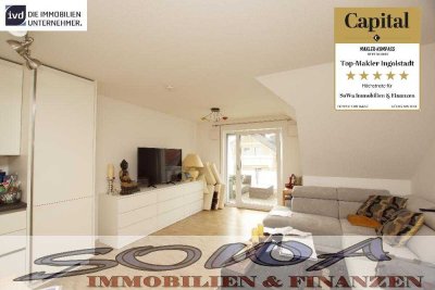 Moderne 3 Zimmer Wohnung mit 2 Balkonen und Tiefgaragenstellplatz und Aufzug in Ingolstadt - Ein ...